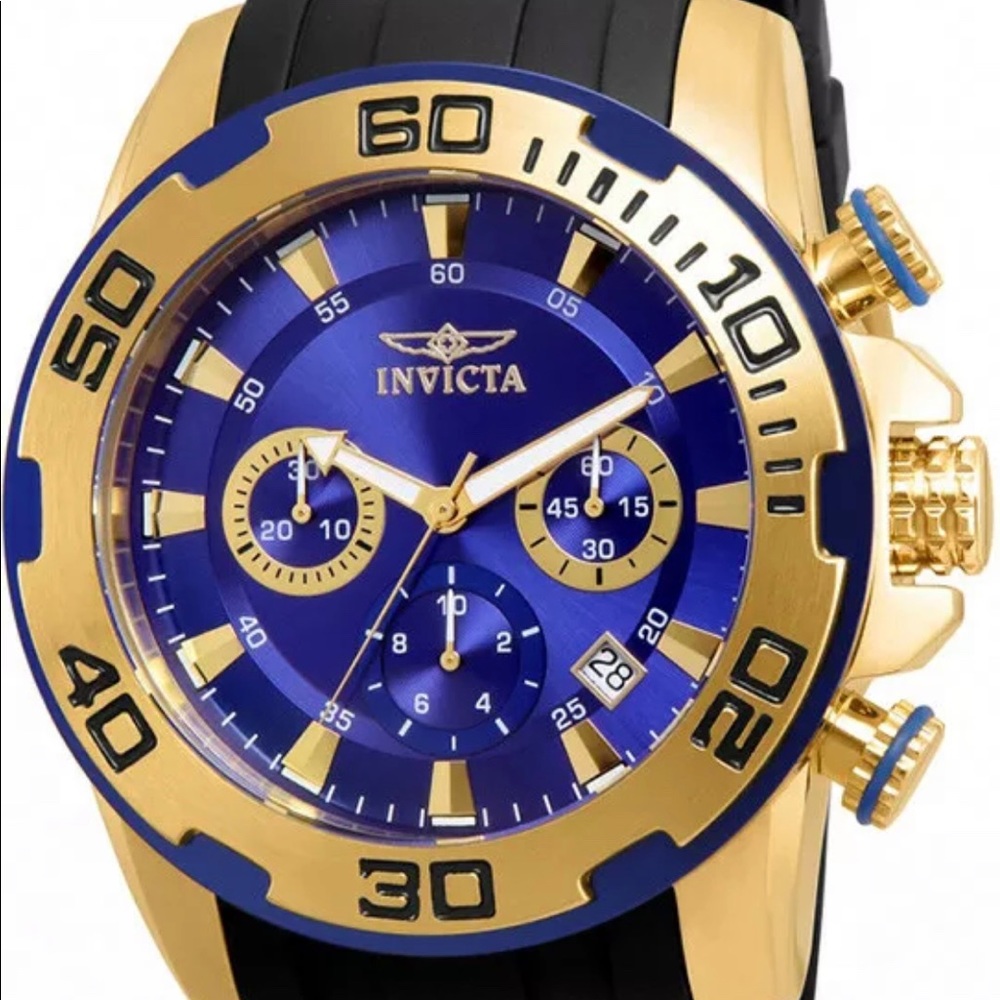Invicta men’s pro diver Chrono 100m
